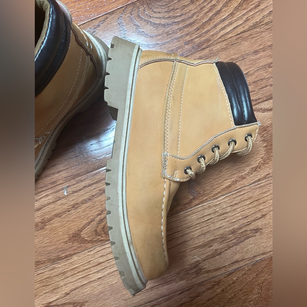 JABASIC Kids ankle boots lace up